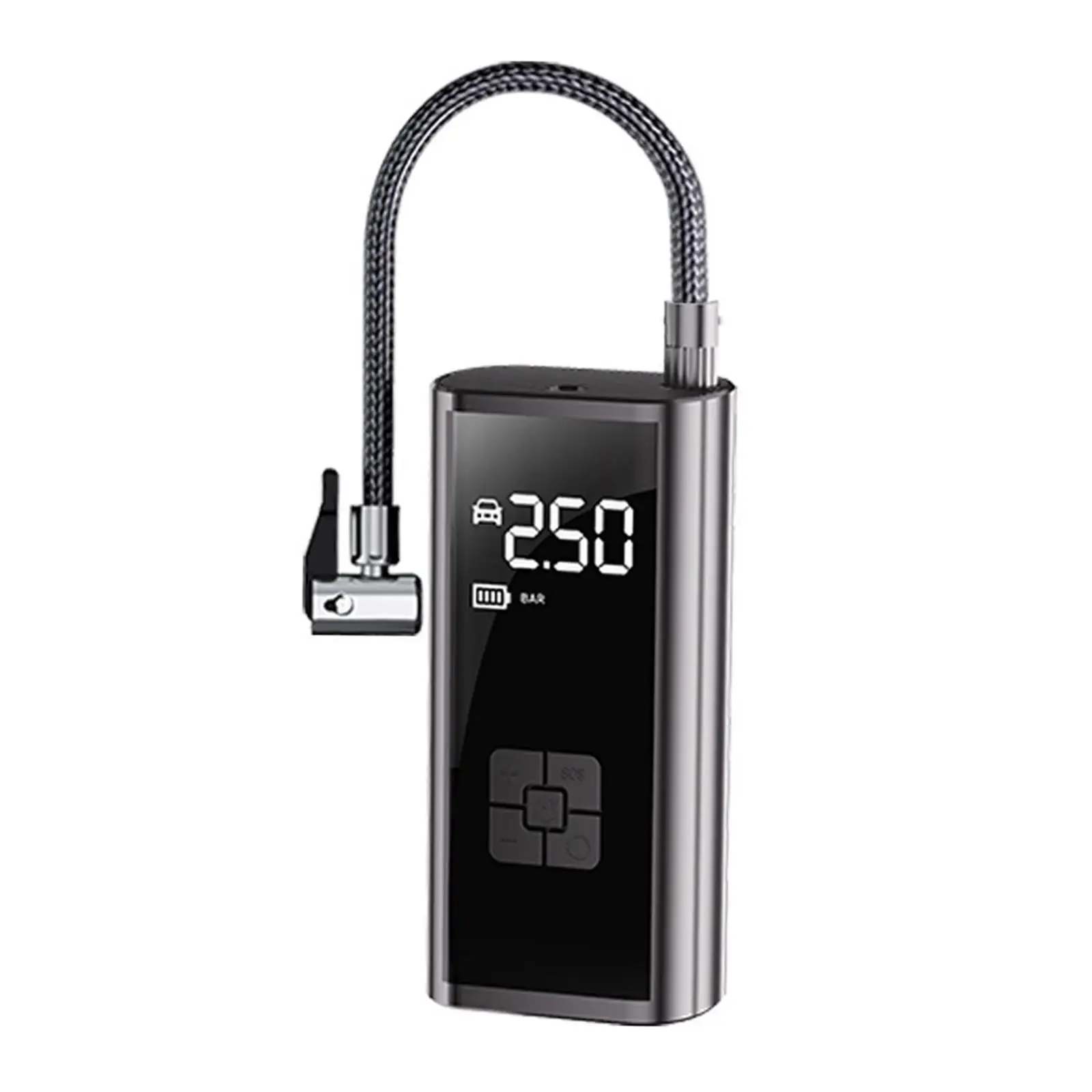 Электрический насос для шин 120PSI цифровой манометр мотоциклов легкий