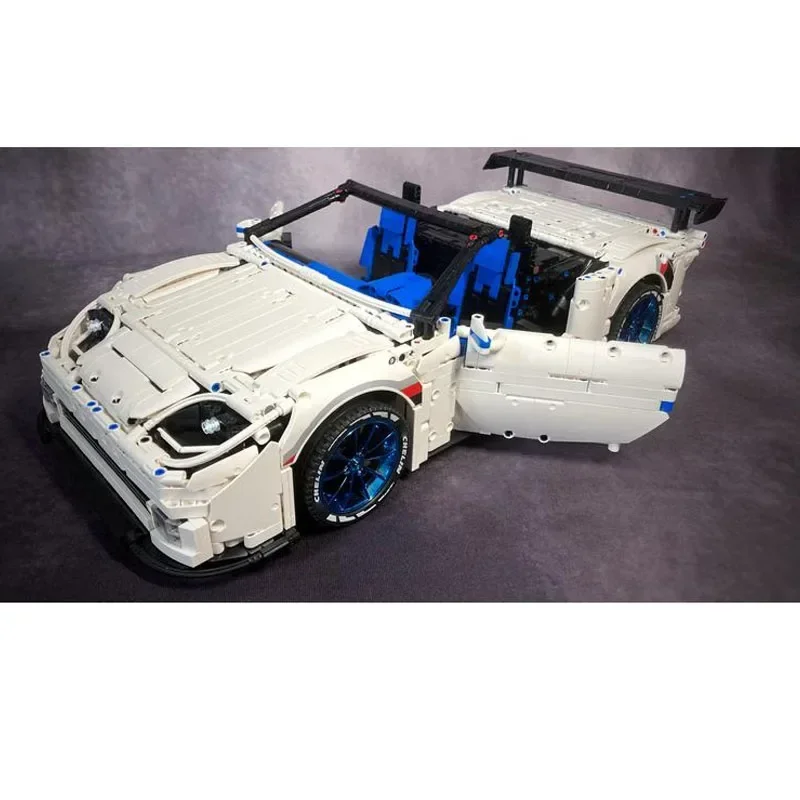 Классическая модель MOC-154847 Vita C6 ZR1 передвижной автомобиль гоночная серия