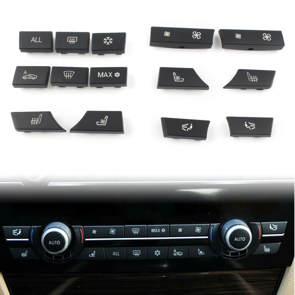 14 шт./компл. автомобильный A/C Нагреватель Переключатель кнопки клавиши 61319313924 для