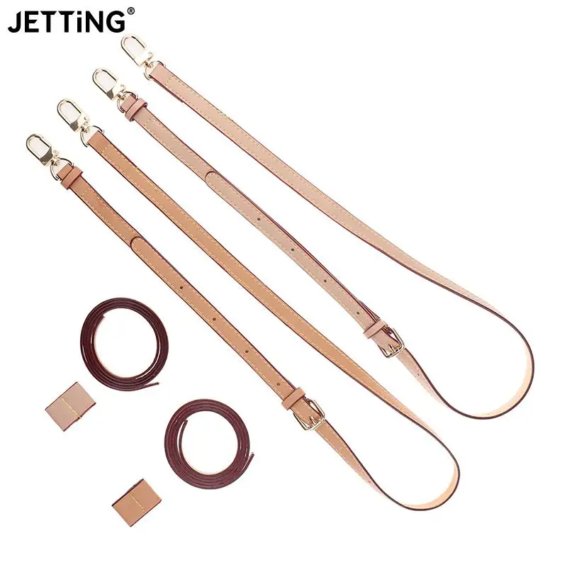 

Women Bag Strap Drawstring Crossbody Bag Accessories Leather Belt Shoulder Straps For Bucket Bag Women Handbag Handles