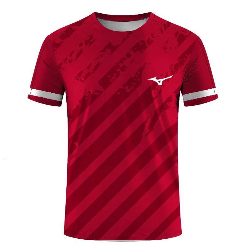 

Badminton Tennis Series 3D Harajuku Print New Popular Men's And Women's Sports Comfortable Loose Short Sleeve Round Neck T-shirt