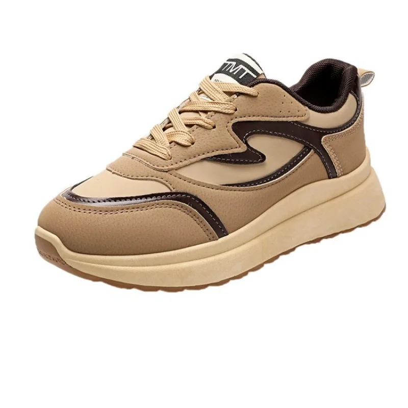 AB Womens Vulcanize Shoes Fashion Platform Sneaker for Fitness Jogging Vintage New Four Seasons Women Vulcanized Casual Sneakers