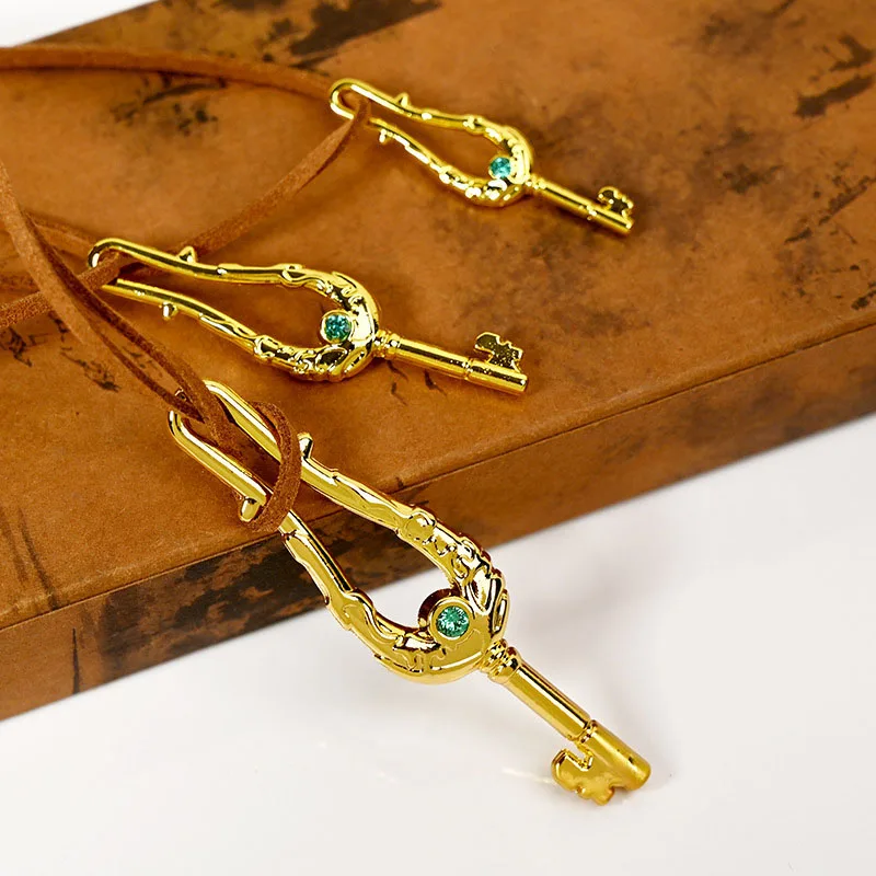 

Suzume No Tojimari Cute Necklace Key Pendant Animation Original True Three-dimensional Alloy ModelFigure Anime Figure Gifts Toys