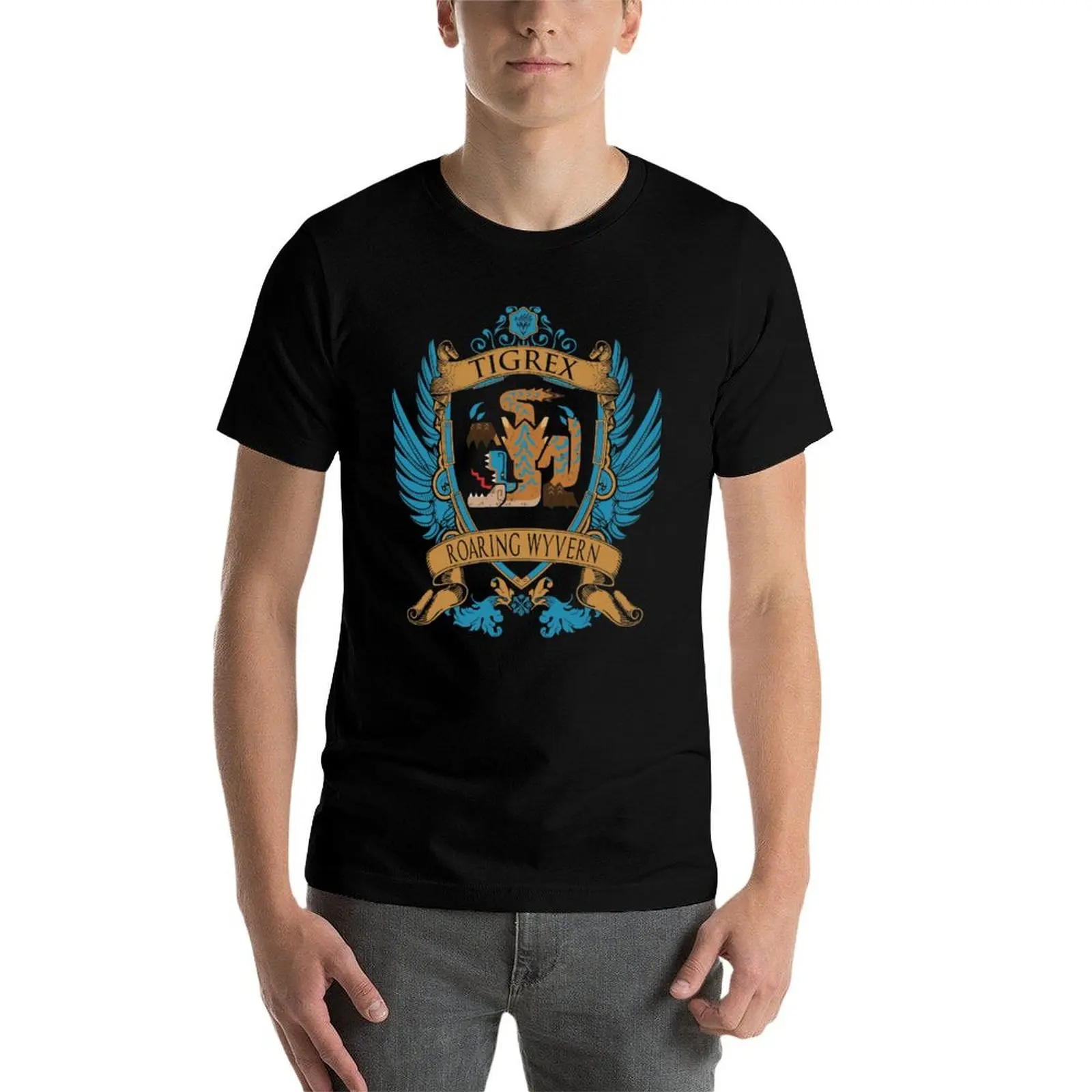 Фото Футболка TIGREX-LIMITED EDITION, футболки для мужчин, белые футболки для мужчин, винтажная мужская футболка с графикой, роскошная футболка №5