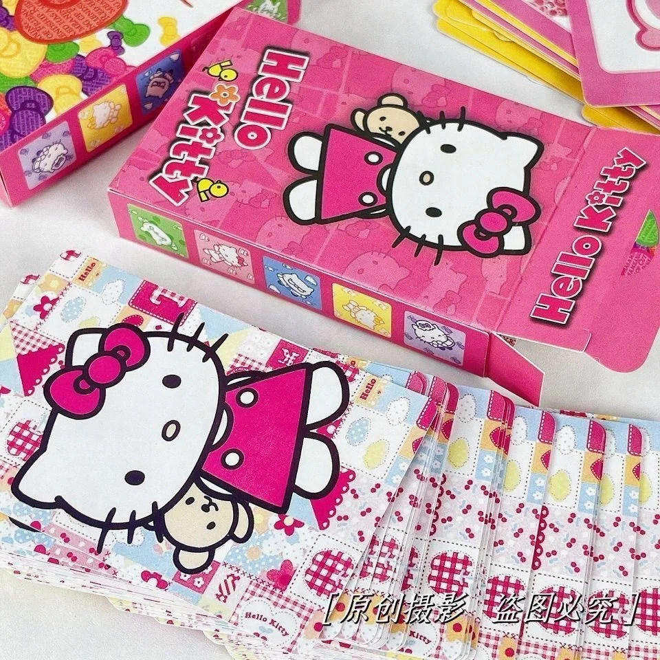 

Sanrio Hello Kitty Kawaii Poker Party Game Card Spring Outing Prop Lovely Student Dormitory Essential Free Shipping Girls Gift