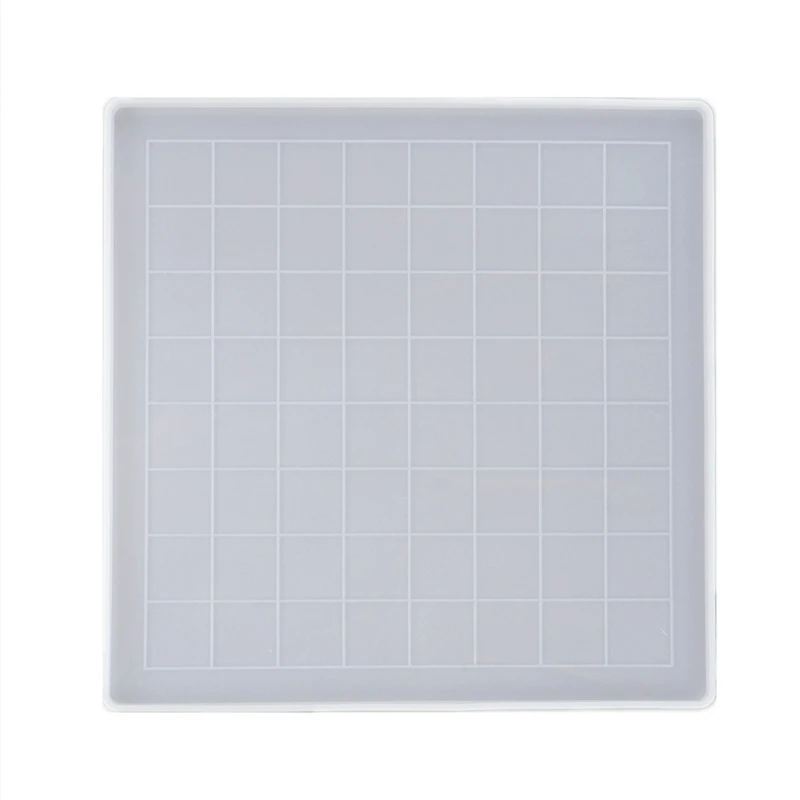 

Diy Chess And Checkers Silicone Making Mold Mirror Epoxy Resin Chessboard And Chess Piece Making Tools