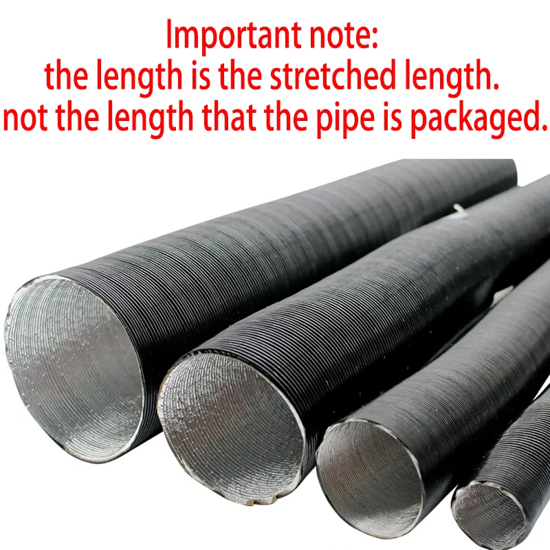 

25 мм, 42 мм, 50 мм, 60 мм, 75 мм, диаметр 50-300 см, длина, воздушный дизельный парковочный обогреватель, воздуховод, трубчатый шланг для автомобиля, кемпера