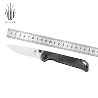 kizer mojave exclusive camping knife begleiter 2 v4458 2e7 2022 new black micarta handle with n690 steel blade outdoor edc knife