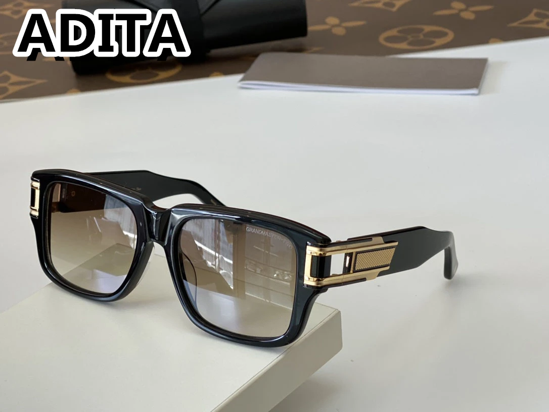 A DITA Grandmaster Two Top High Quality Sunglasses for Men Titanium Style Fashion Design Sunglasses for Womens  with box