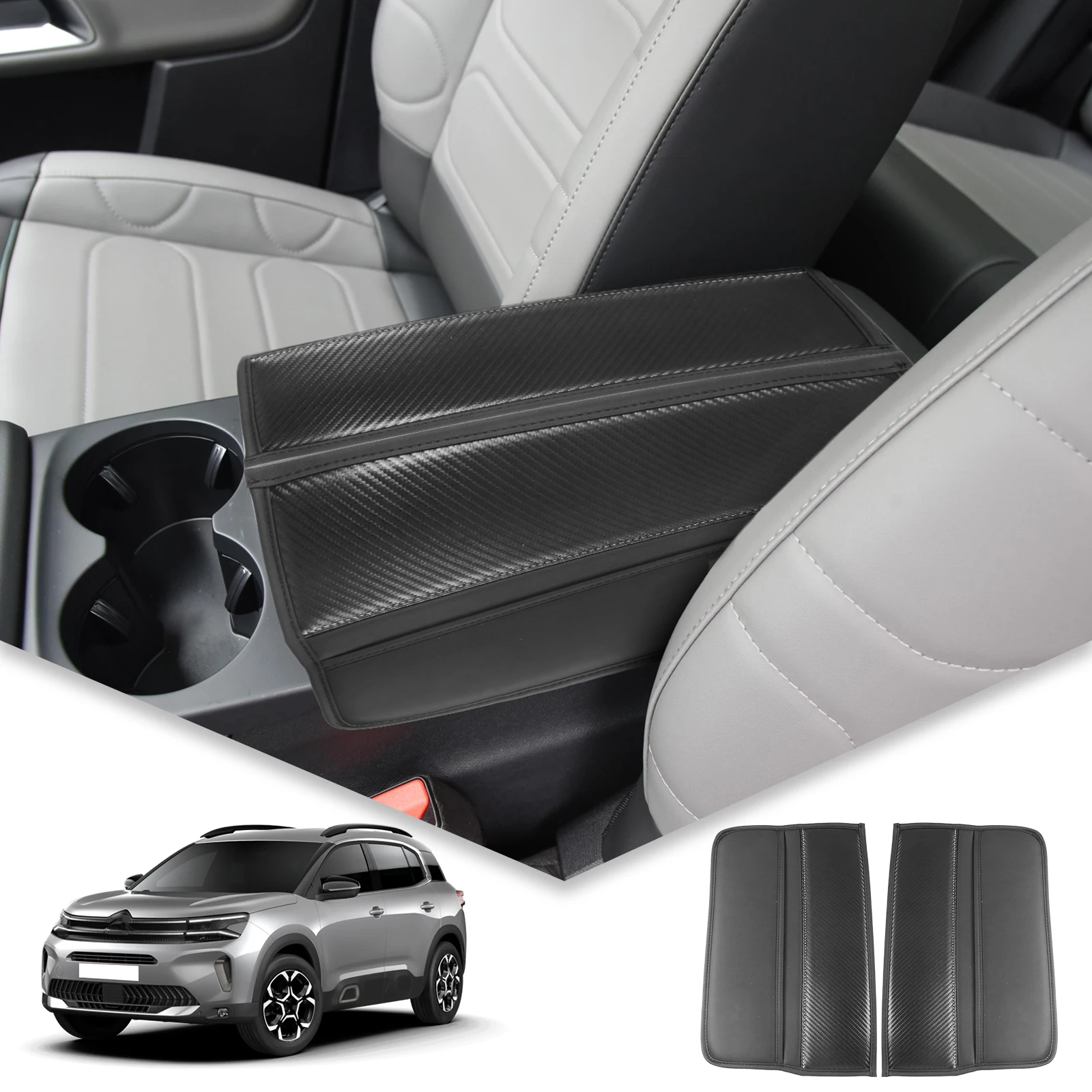 

RUIYA автомобильный подлокотник центрального управления для Citroen C5 Aircross/DS7 Crossbac 2018-2025 Auto Citroen C5 Aircross 2025 аксессуары