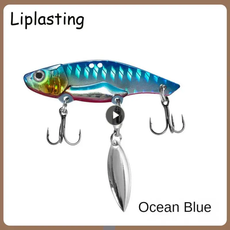 

Lure Bait Small And Exquisite Swimming Coquettish Metal Lure Three Hooks 12g Bionic Bait Bait Fake Bait 3d Fisheye Cast Far 5cm