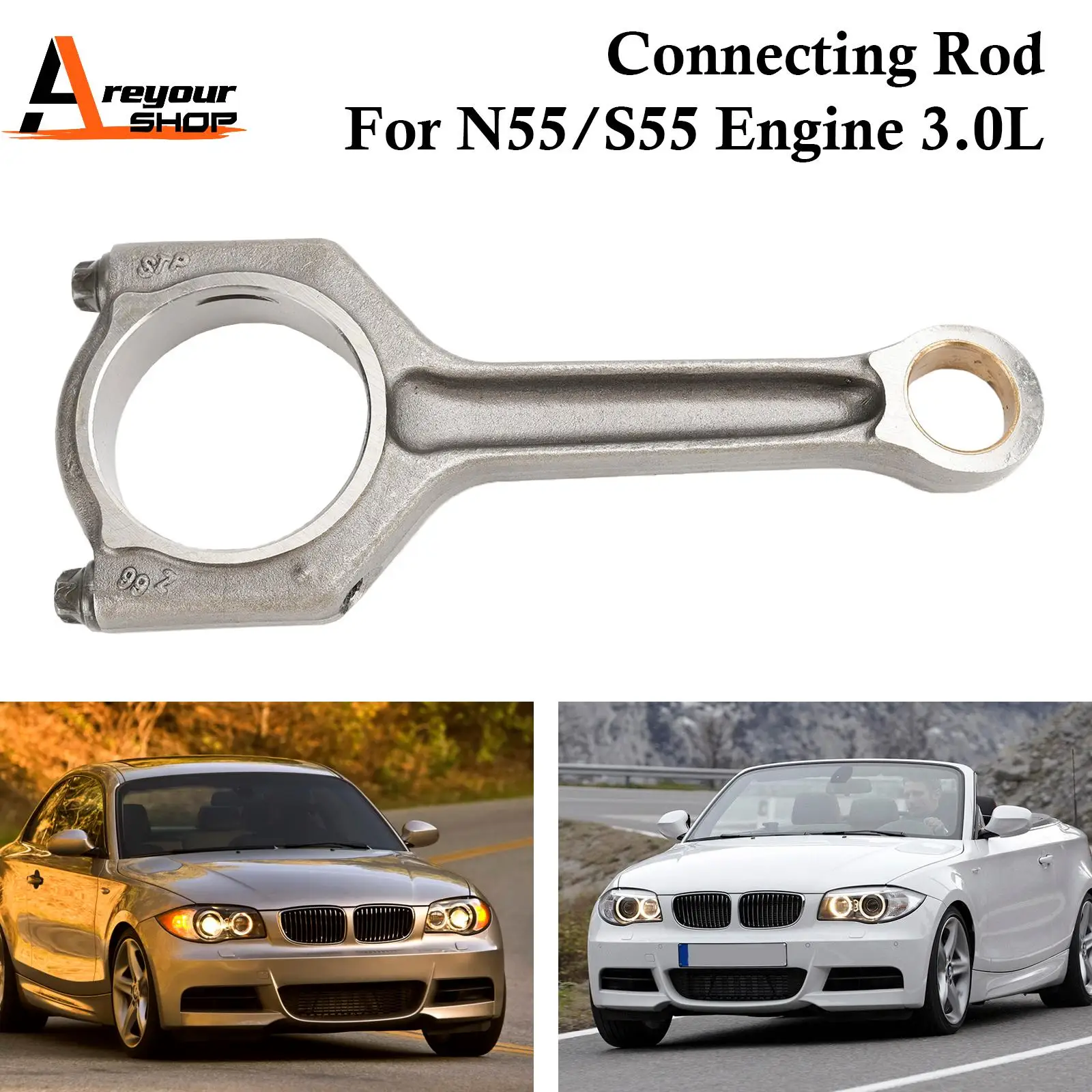 Шатун 11247586492 Для BMW 535i M3 M4 X5 F10 F30 F82 F87 N55 3.0L
