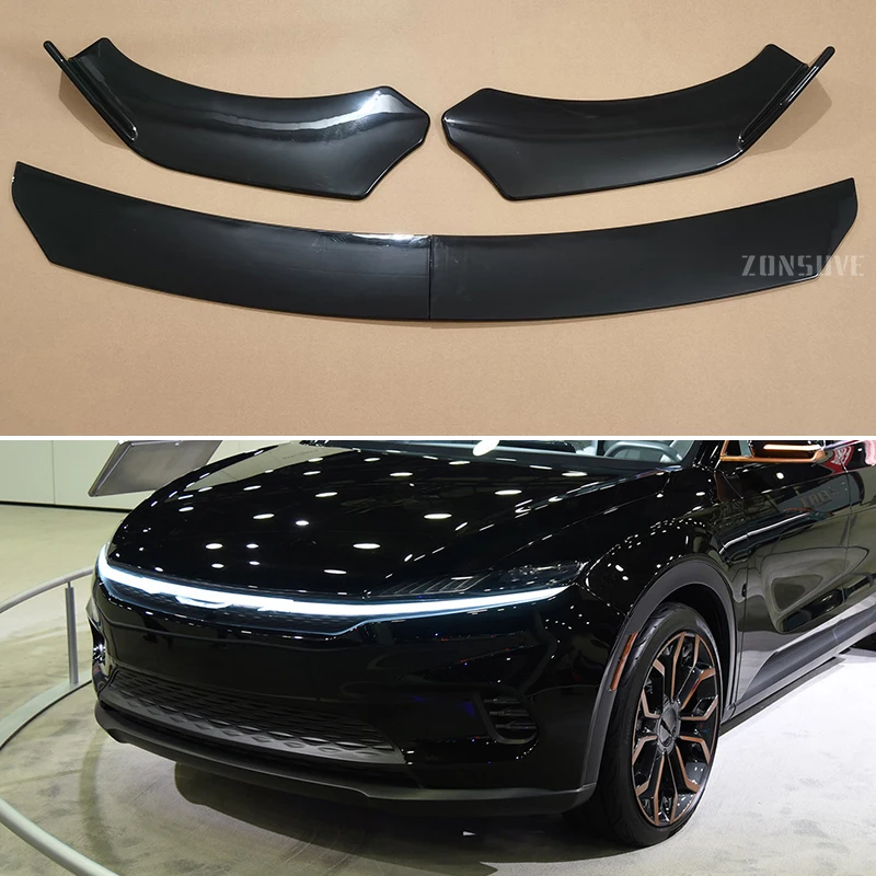 Для Chrysler Airflow 2023 года передний бампер сплиттер для губ спойлер комплект кузова