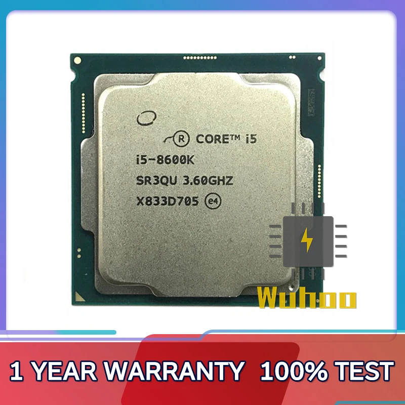 

Процессор Intel Core i5 8600K, 3,6 ГГц, 6 ядер, 6 потоков, 9 Мб, 95 Вт, LGA 1151