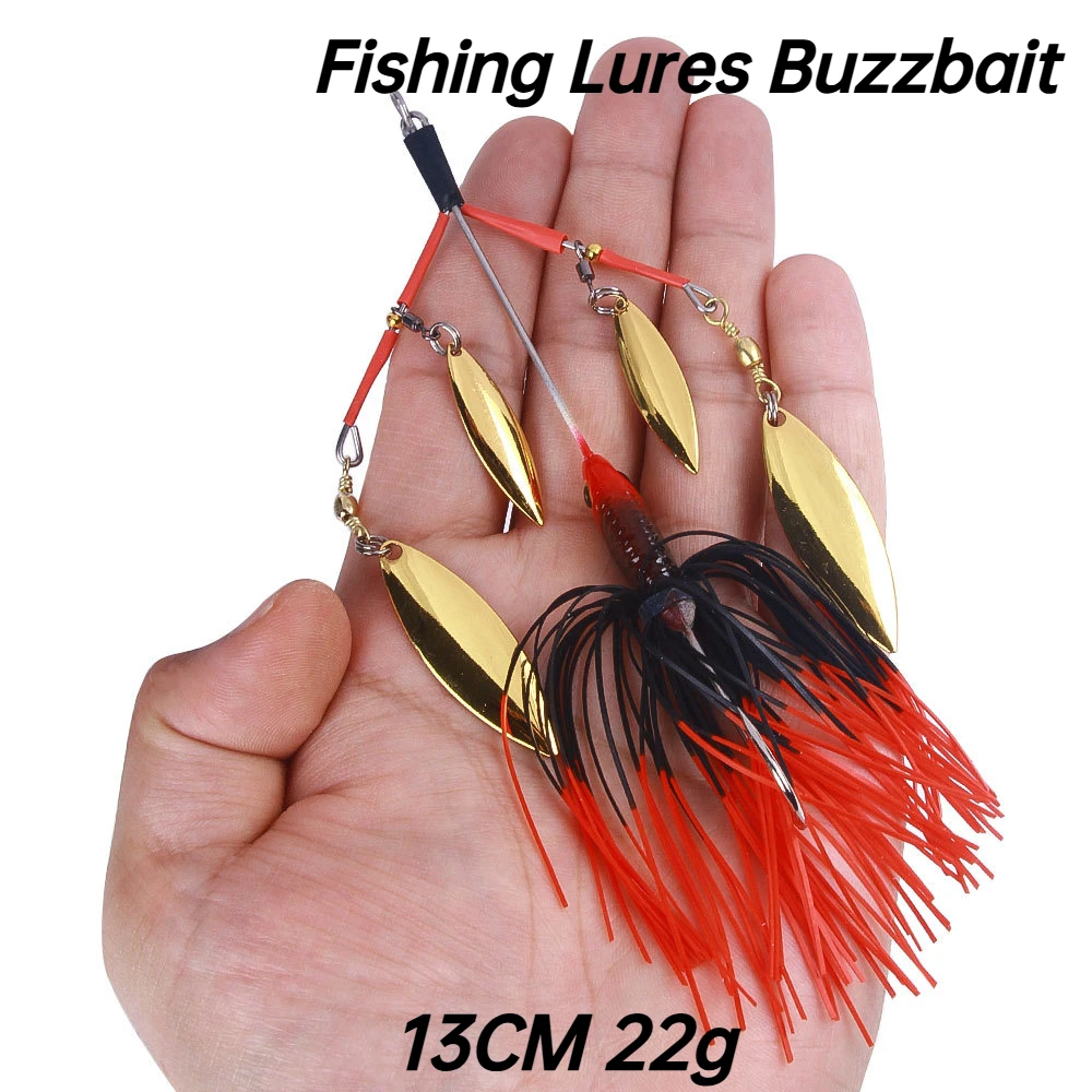 Рыболовная приманка Chatter Bait Spinner Металлическая ложка Джиг Buzzbait Воблер Chatterbait Bass Pike