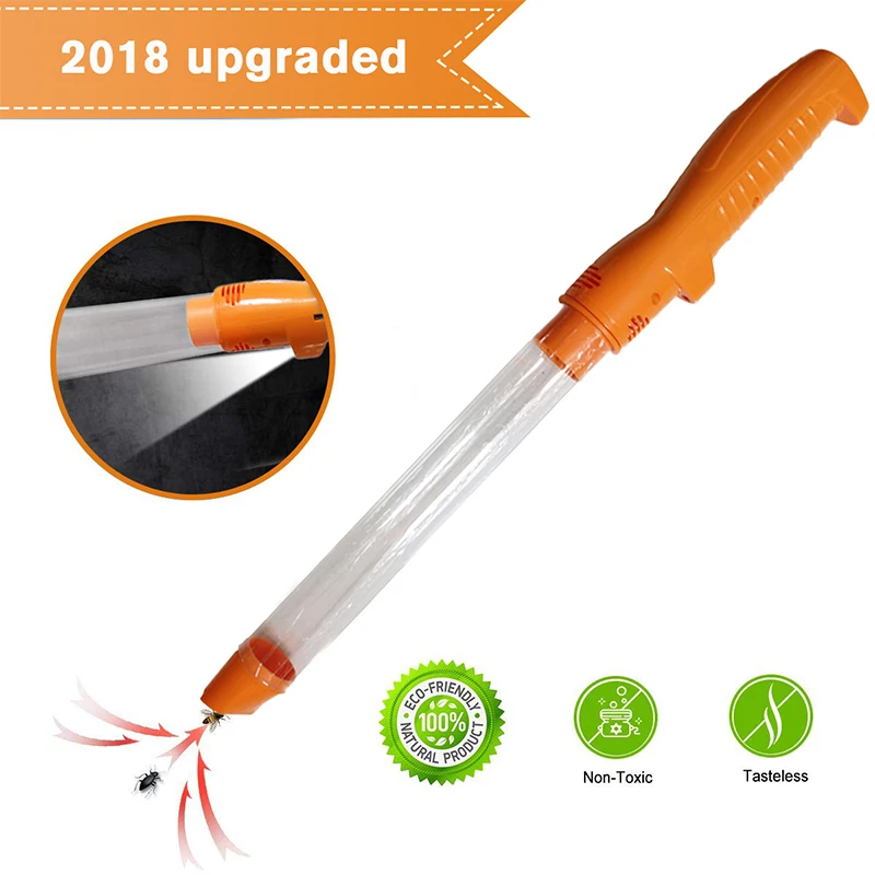 

Hot Spider Catcher Lamp Handheld USB charging Pest Reject Spinnen Vangen Lamp Reusable Insect Trap Lamp Killer Home Living Room