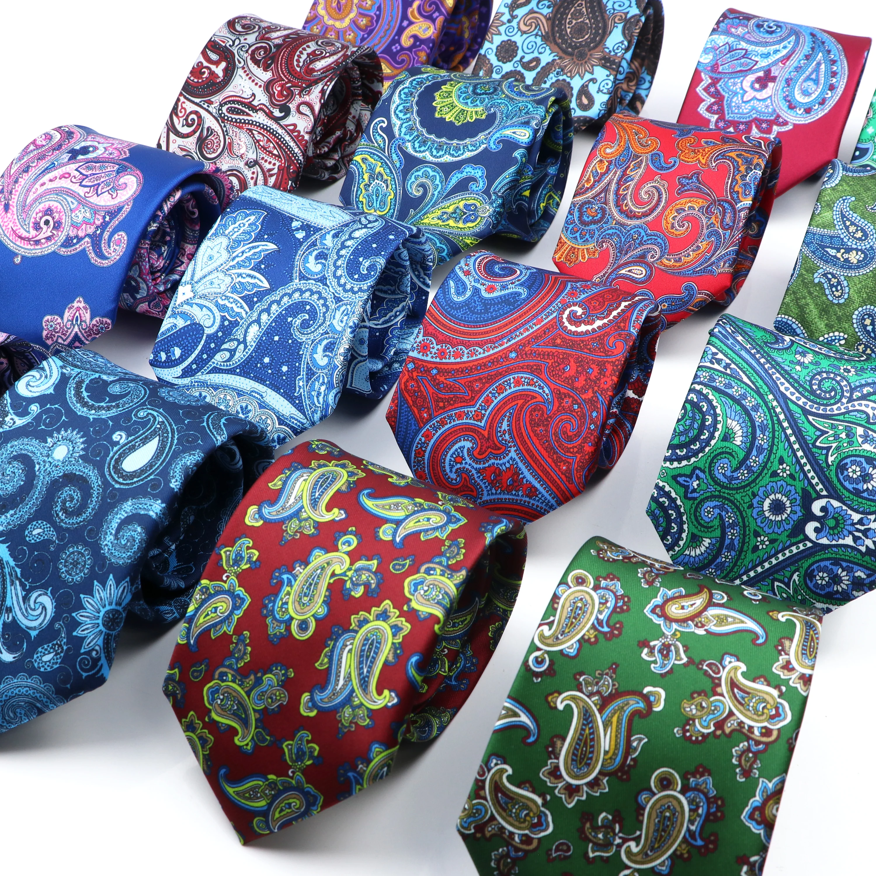 Corbata de seda de alta calidad para hombre, Original, supersuave, a la moda, azul, verde, púrpura, Cachemira, para boda, fiesta, regalo de negocios