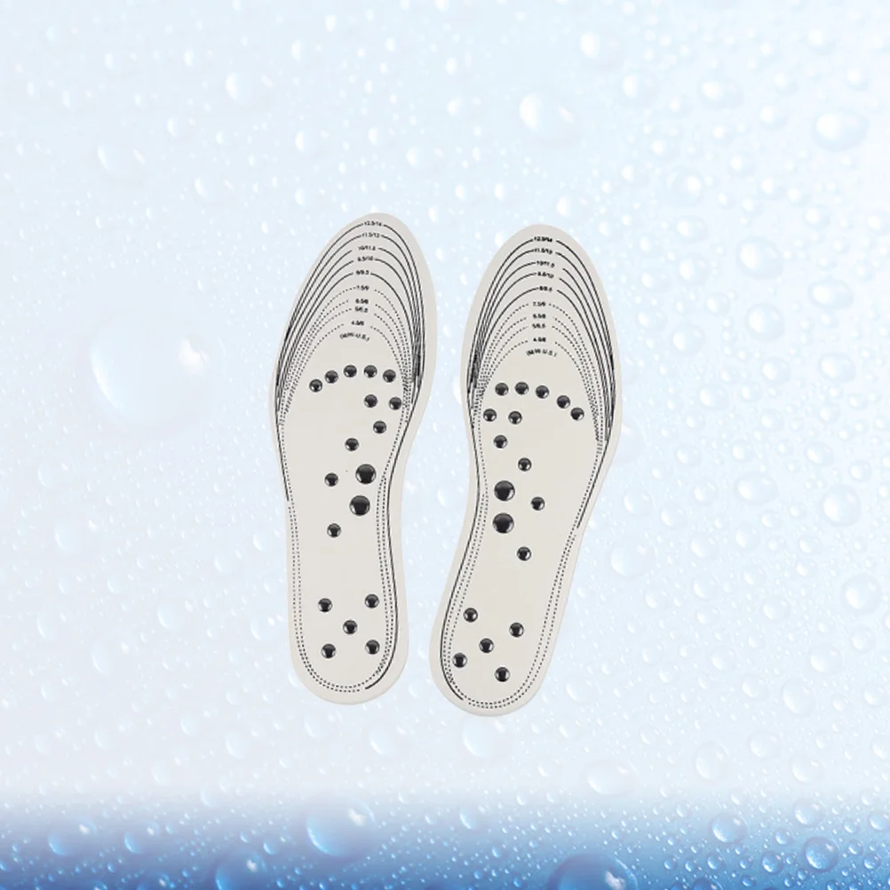 

Insoles Shoe Magnetic Acupressure Foot Inserts Flat Magnet Padsplantar Fasciitis Arch