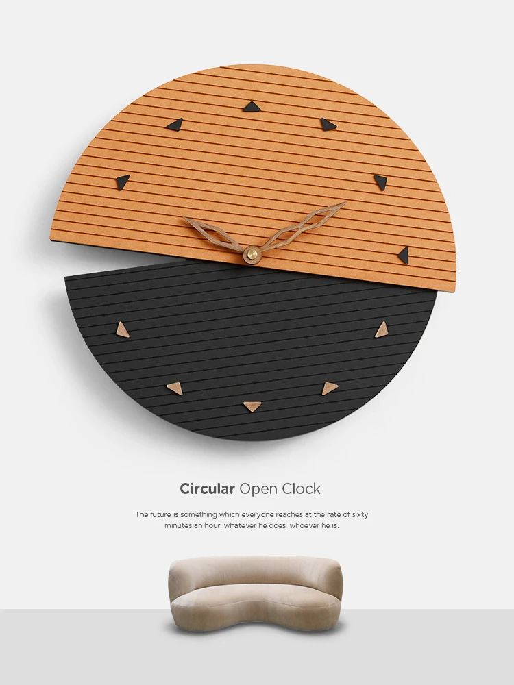 

Modern Large Wall Clock Silent Luxury Wood Clocks Wall Home Decor Creative Wall Decorations Living Room Wall Ornament Gift Ideas