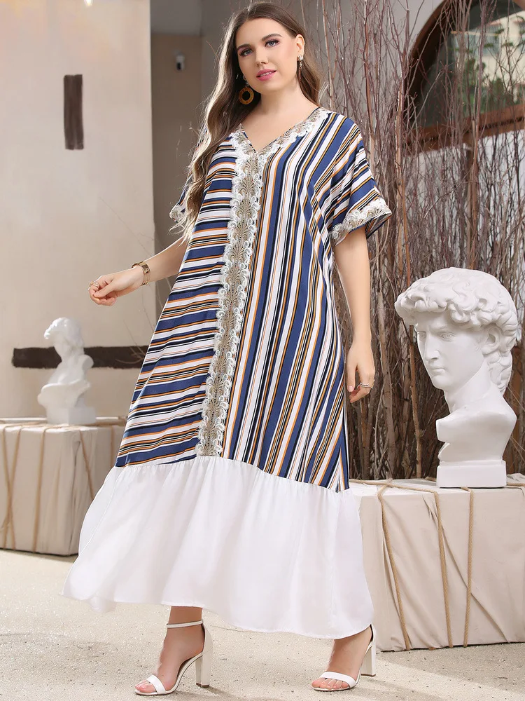 

2022 Middle East Muslim Fashion Women Dress Eid Ramadan Moroccan Kaftan Abayas Dubai Saudi Turkey Pakistani Islamic Clothing
