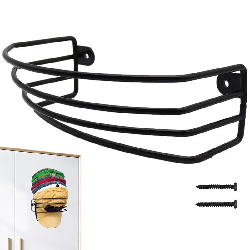 

Hat Holder Wall Curved Shaped Holder Organizer Baseball Holder Over The Door Hat Rack Hold Up To 30 Hats Hat Racks