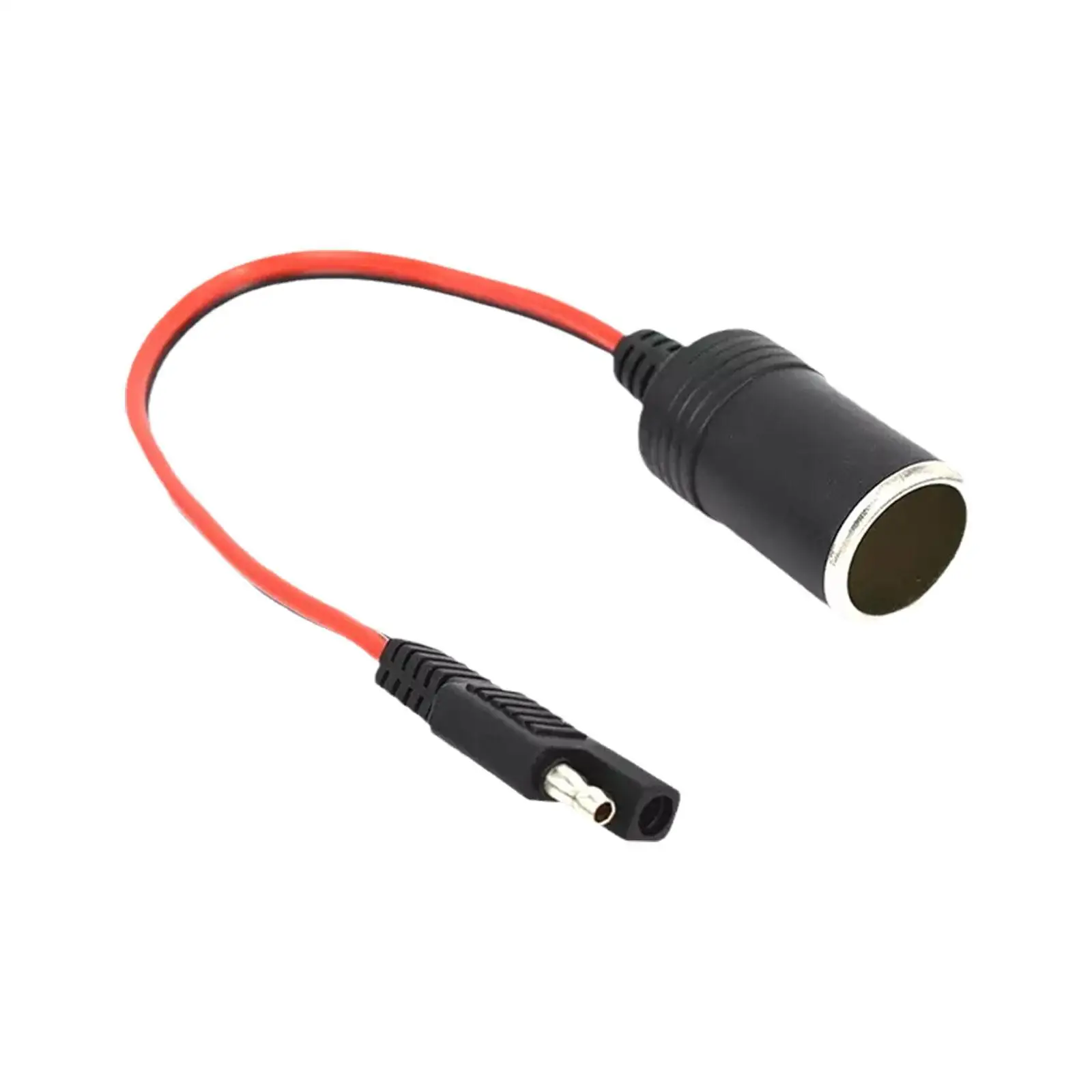 

14AWG 30CM Female Cigarette Lighter Socket To SAE With 2 Pin Quick Release Disconnect Connector Plug Extension Cable