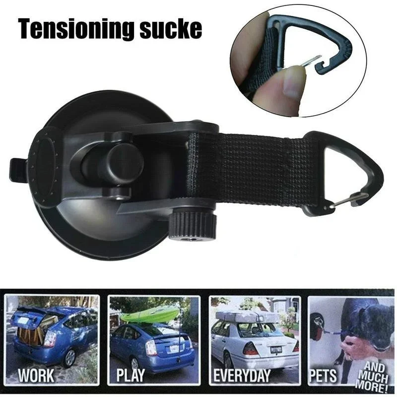 

Summer Outdoor Car Mounted Tent Suction Cup Heavy Outdoor Canopy Accessories Strong Suction Cup Mountaineering Buckle Reusable