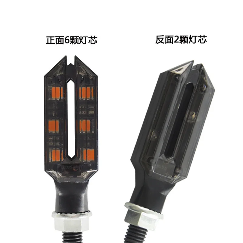 

Motorcycle LED Turn Signal Light Amber Motorbike Indicator Lamp Blinker Indicator Bulb Lamp Plastic Moto Accessories Universal