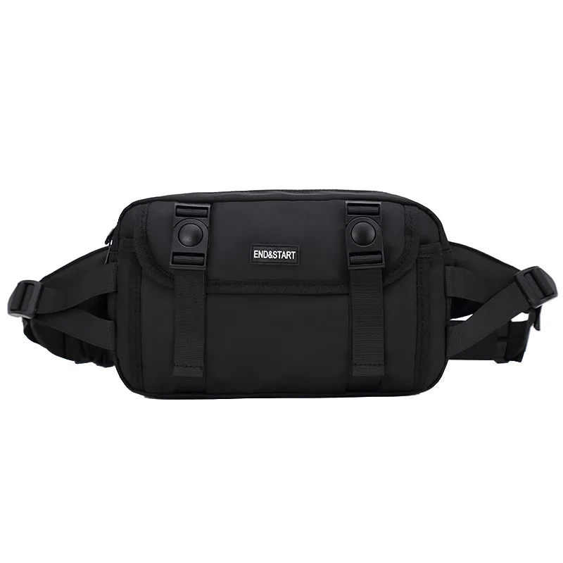 Men's Crossbody Shoulder Bag  Multi-Functional Large Capacity Chest Bag Casual Bag