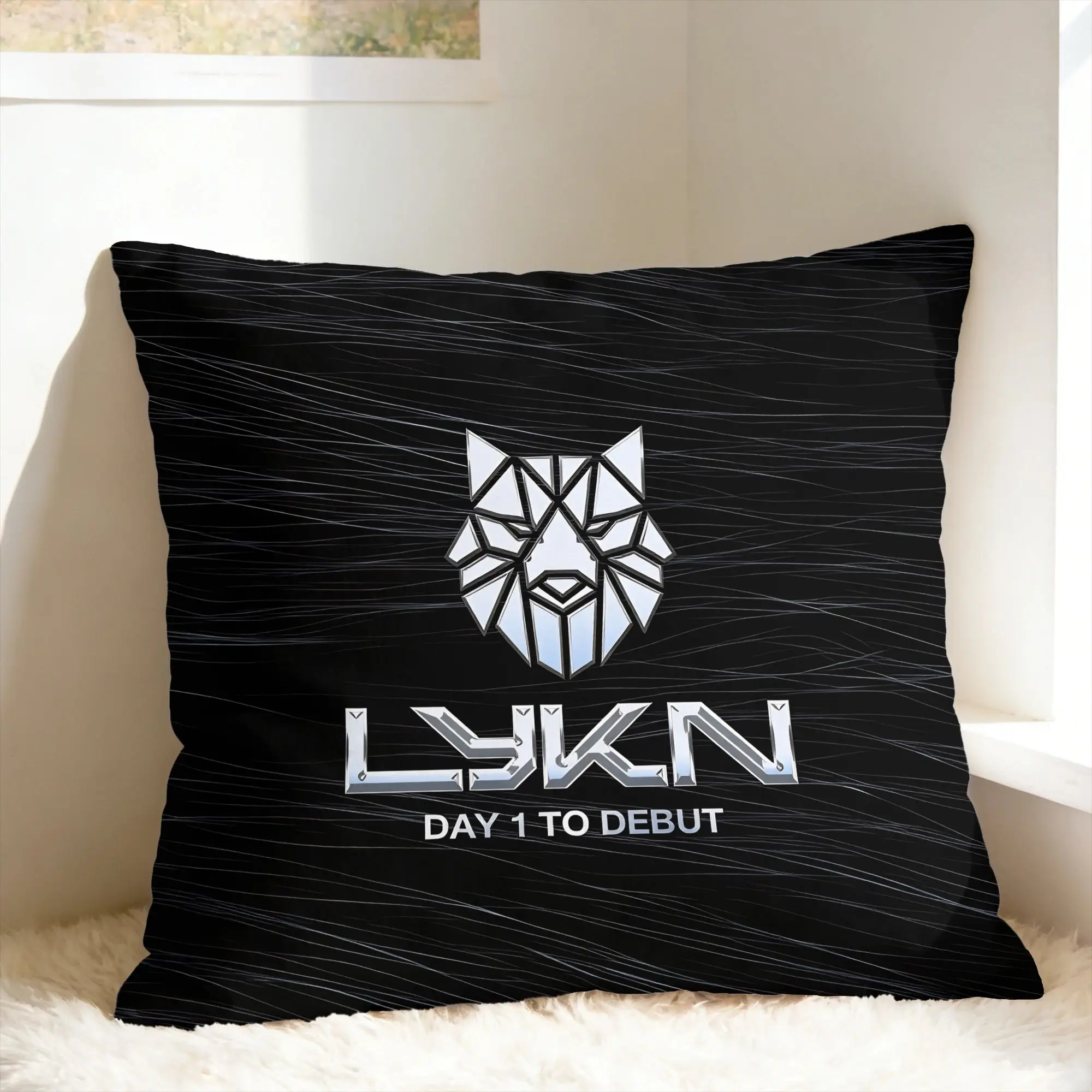 Фото Чехол для подушки L-LYKN Group Lykyou, милый забавный чехол для подушки для офиса, автомобиля, домашнего декора, наволочки №1