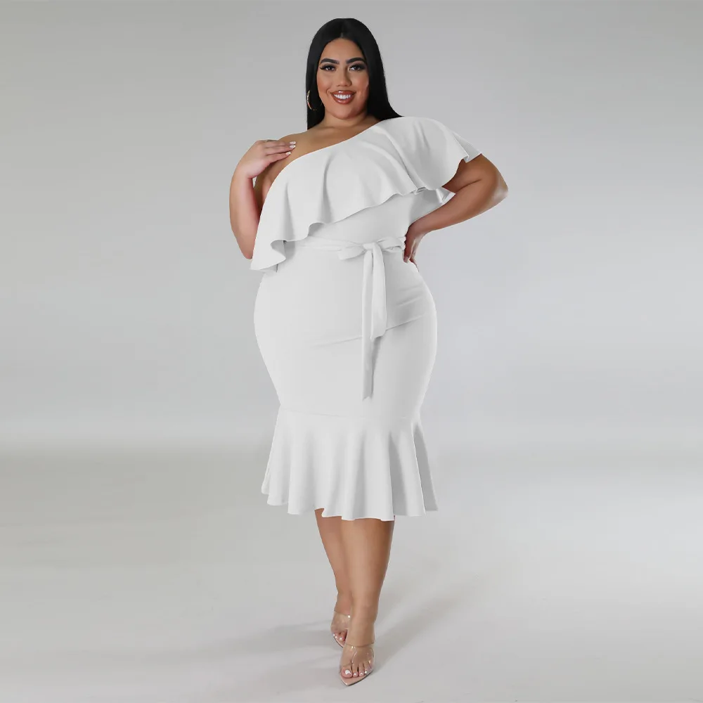 Рисунок 3 - Женское вечернее платье с оборками