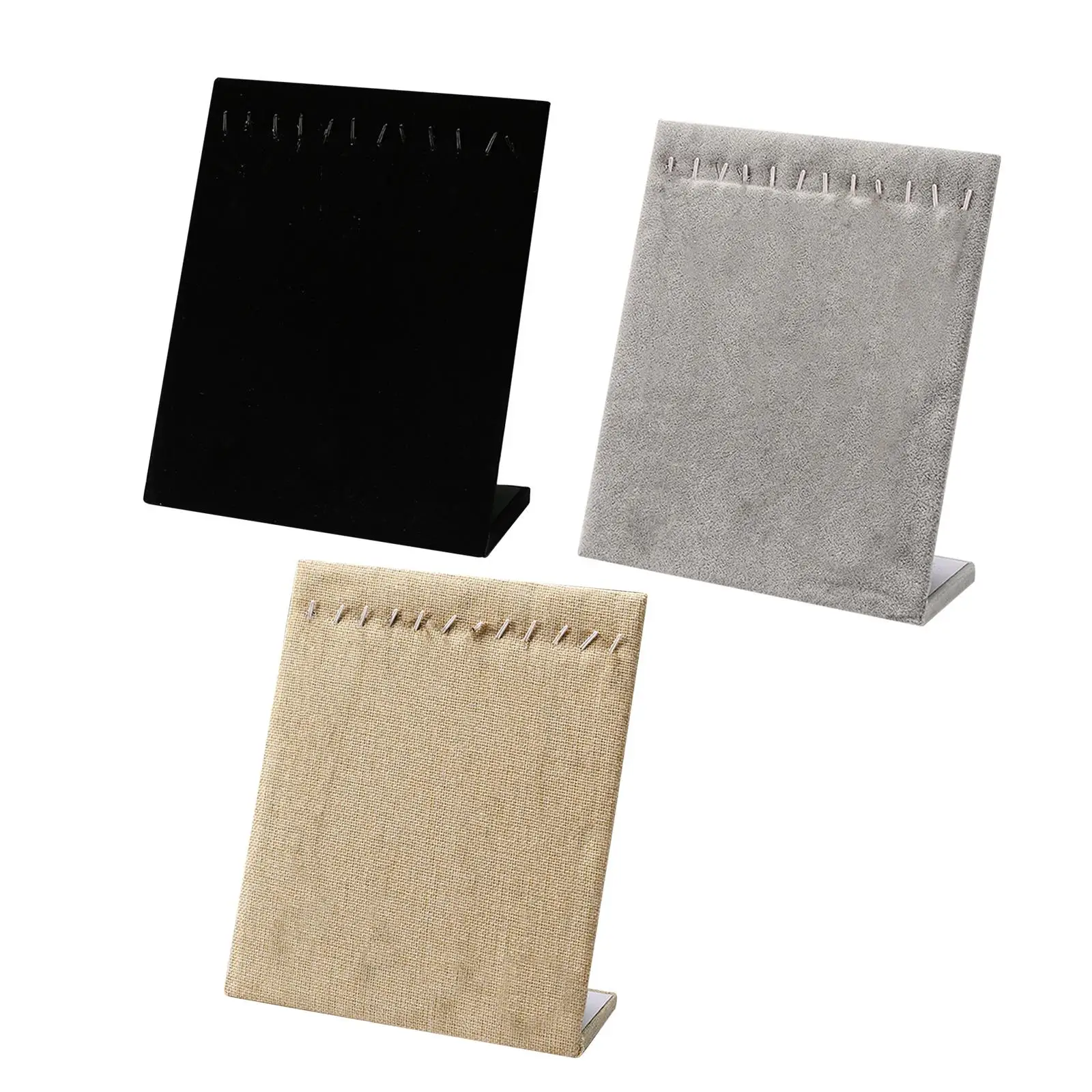 

Necklace Display Stand Dangling Necklace Jewelry Rack for Countertop Tabletop Decor