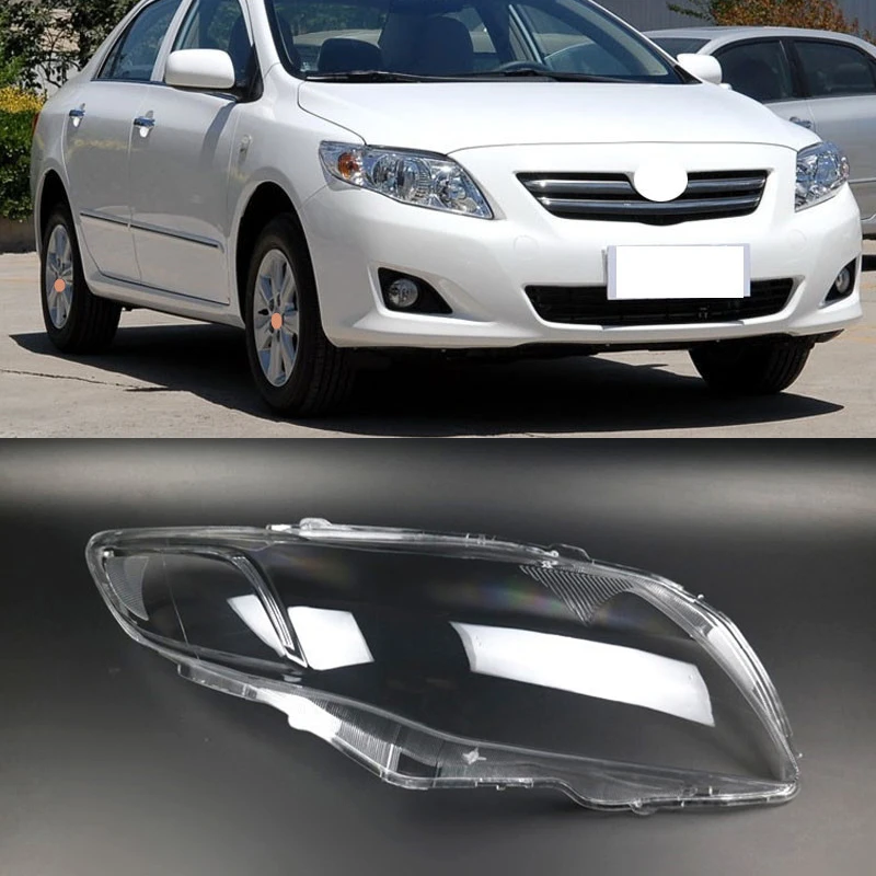 Прозрачный Абажур для объектива налобного фонаря чехол передней фары лампы Toyota