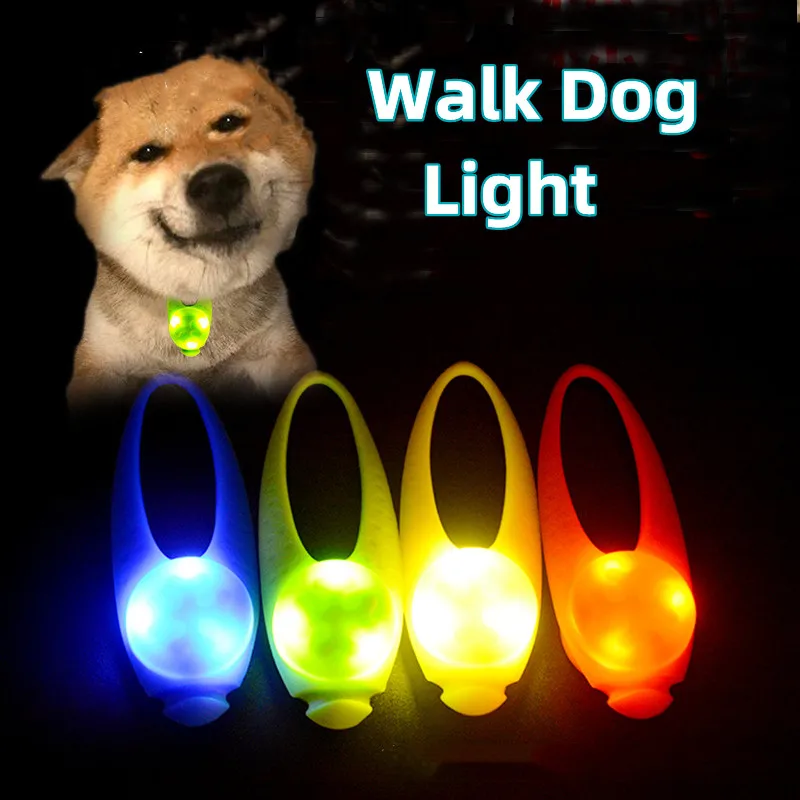 

LED Luminous Dog Collar for Dog Led Glowing Pendant Flash Lights Pet Leads Accessories Night Walking Pet Collar Supplies Accesso