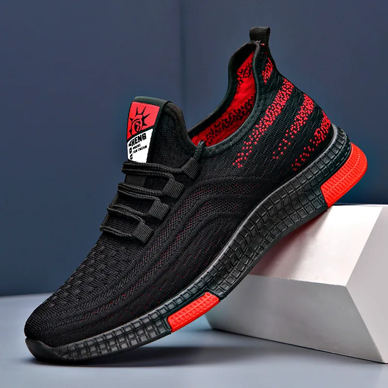 

Shoes Men Sneakers Mesh Breathable Designer Running Shoes Men Light Thick Male Casual Tennis Shoes Zapatos Deportivos 2022