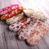 1pc oven mitt soft texture heat resistant polyester floral printed microwave glove baking accessories