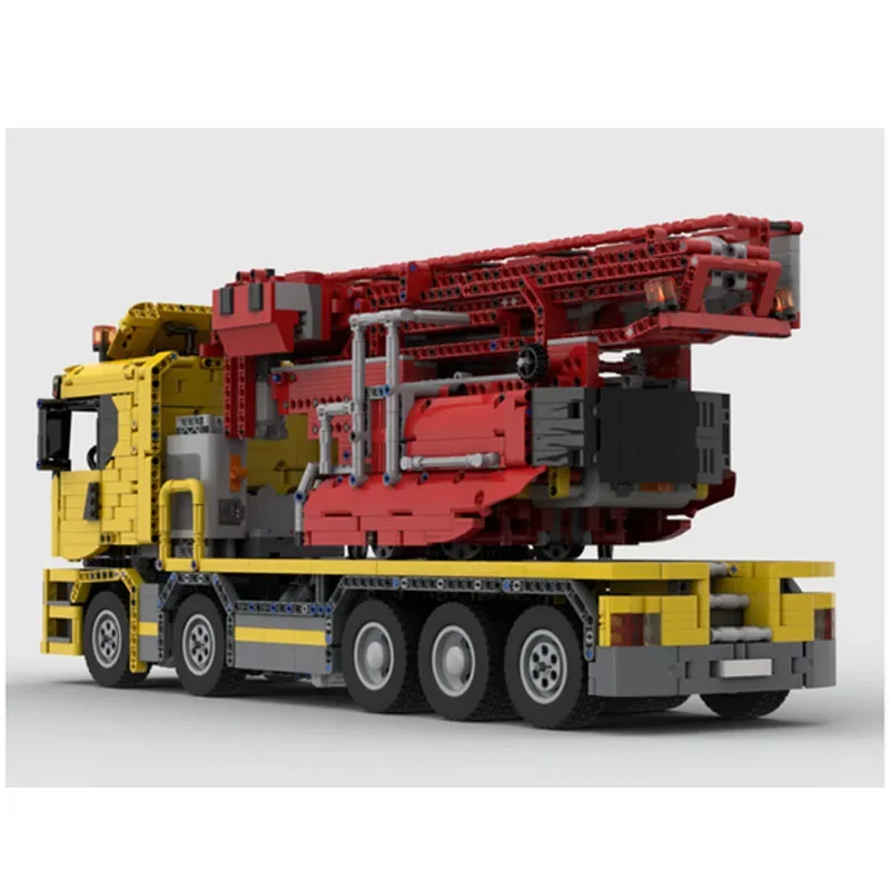 MOC-129176 City высокоскоростной мост R 770 модель автомобиля для моста • 4871 деталей