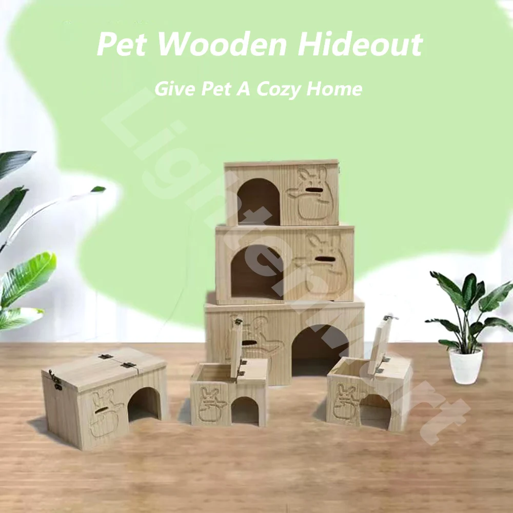 

Hamster Hideout Hideaway House Room Guinea Pig Hedgehog Cat Rabbit Bunny House Toys