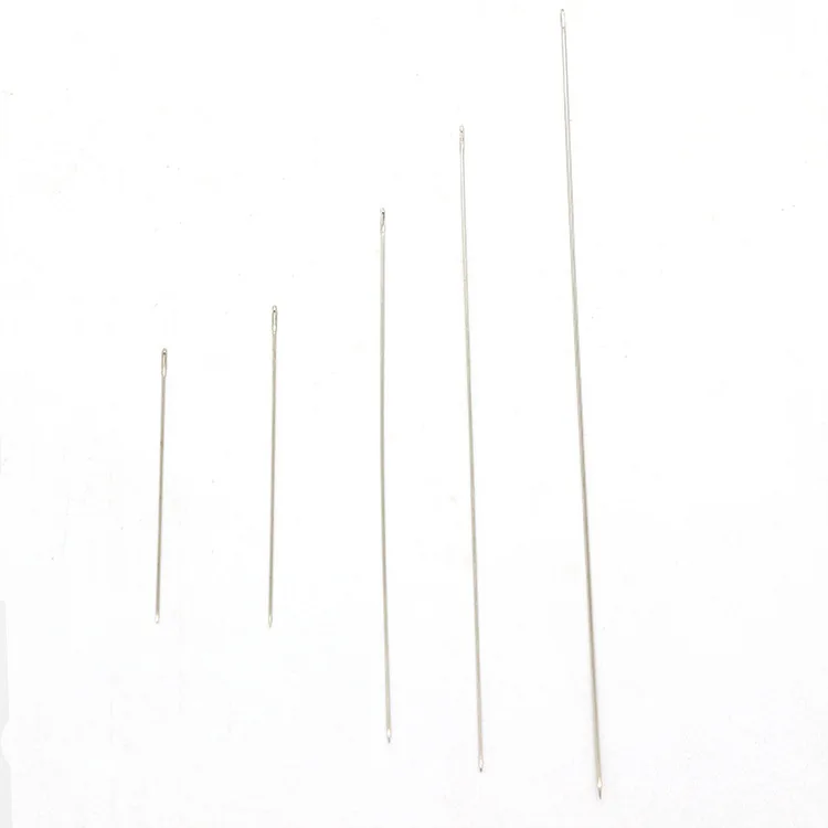 Иглы из нержавеющей стали для бусин 30 шт. нитка тамбурная нить/ювелирные изделия