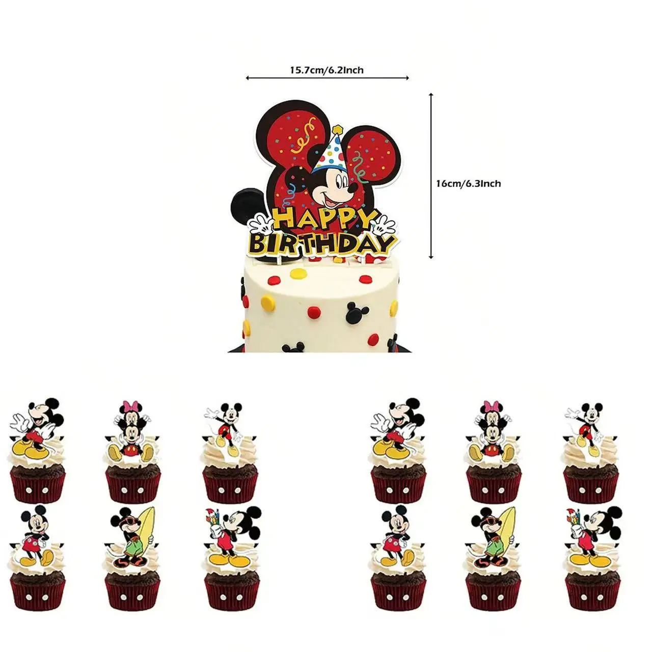 

Одноразовый набор посуды Disney Mickey Mouse