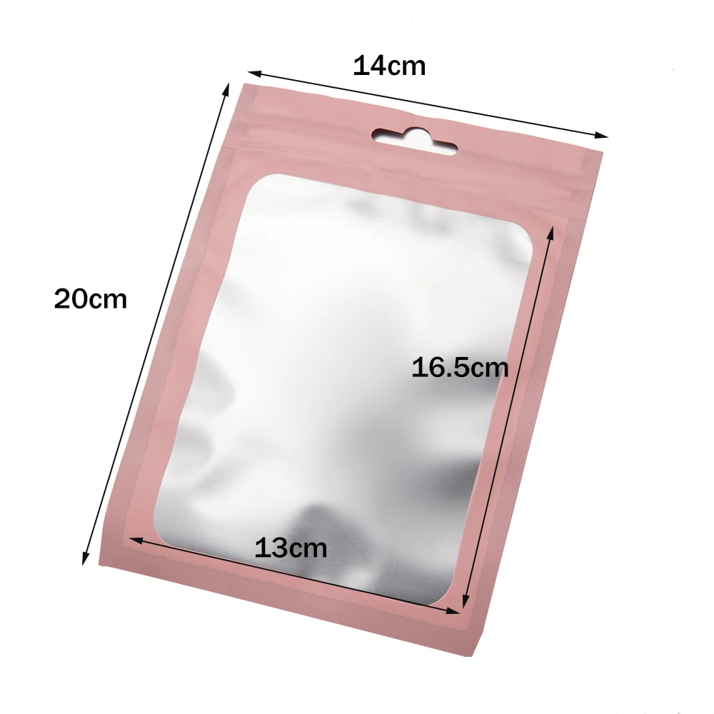 

Розовые пакеты из майлара для ювелирных изделий