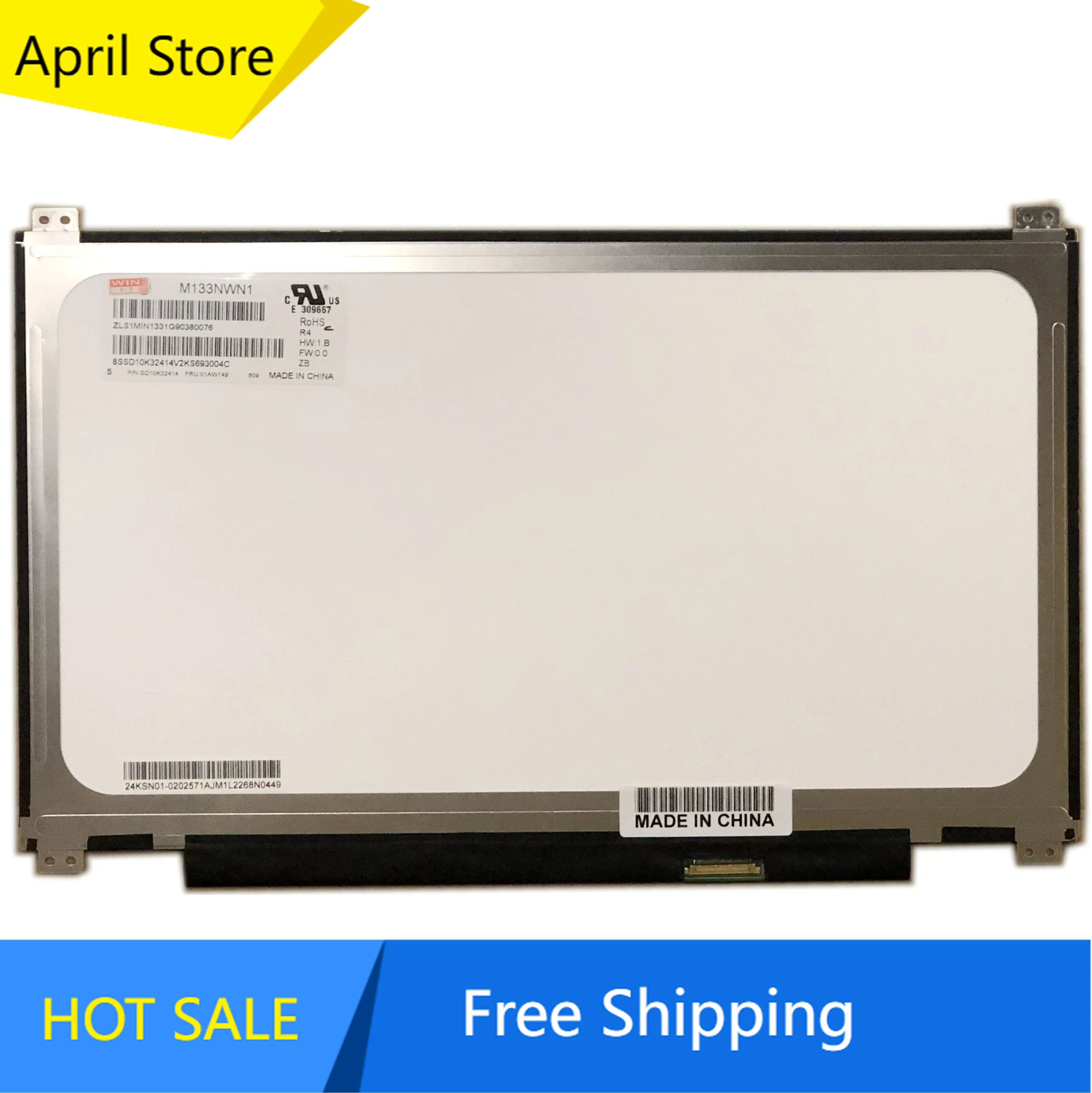 M133NWN1 R4 fit N133BGE-EAB B133XTN01.3 M133NWN1 R3 LP133WH2 SPA1 CLAA133WB03 HB133WX1-402 EDP 30-контактный 1366*768 ЖК-экран