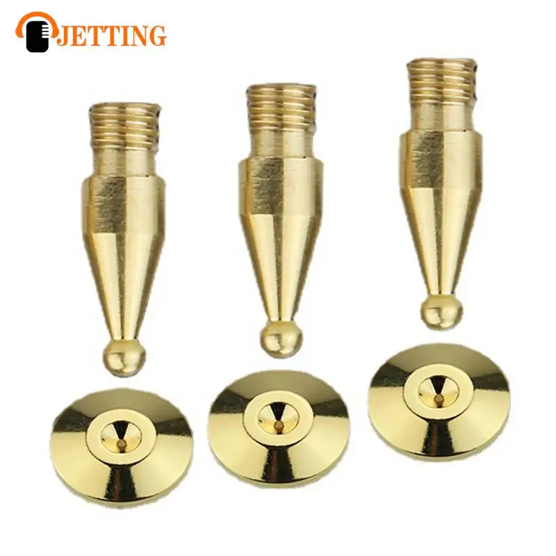 

1Set Speaker Spikes For Hi-Fi Feet Speaker Stands Copper Thread Feet Speaker Feet Shock Absorption Copper Feet Various Audio