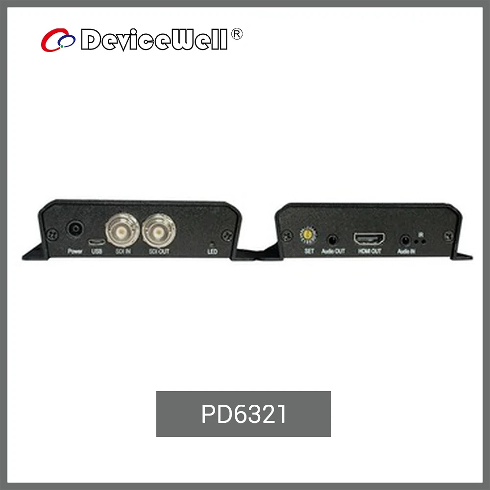 

Devicewell PD6321 PROFESSIONAL HDMI-compatible TO SDI VIDEO CONVERTER