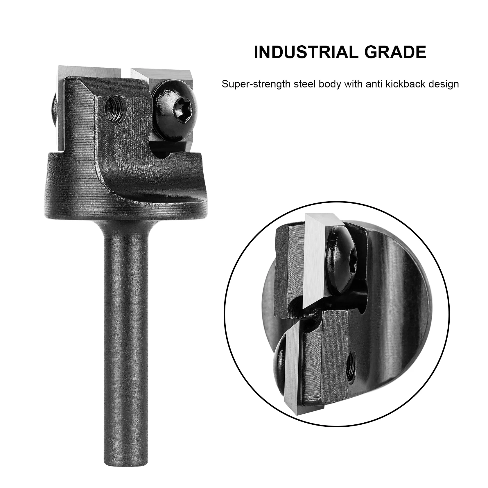 SpeTool 1 шт. ЧПУ катушка Поверхностная фреза с хвостовиком 1/2 дюйма 2-канавка