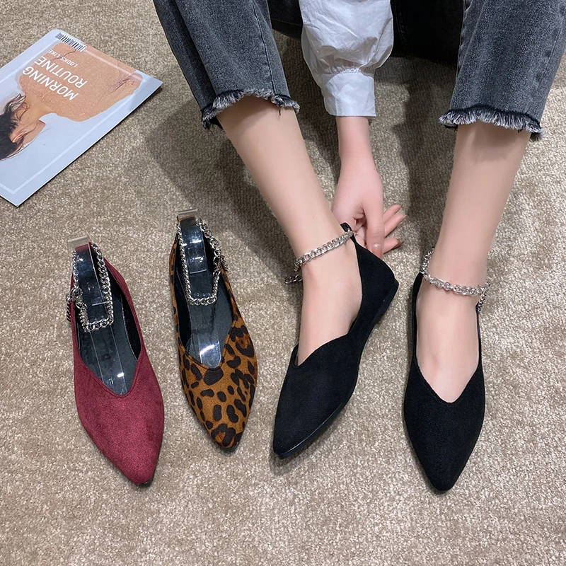 2023 New Arrival Women Flats Beautiful and Fashion Summer Shoes Flat Ballerina Comfortable Casual Women Shoes Plus Size 43