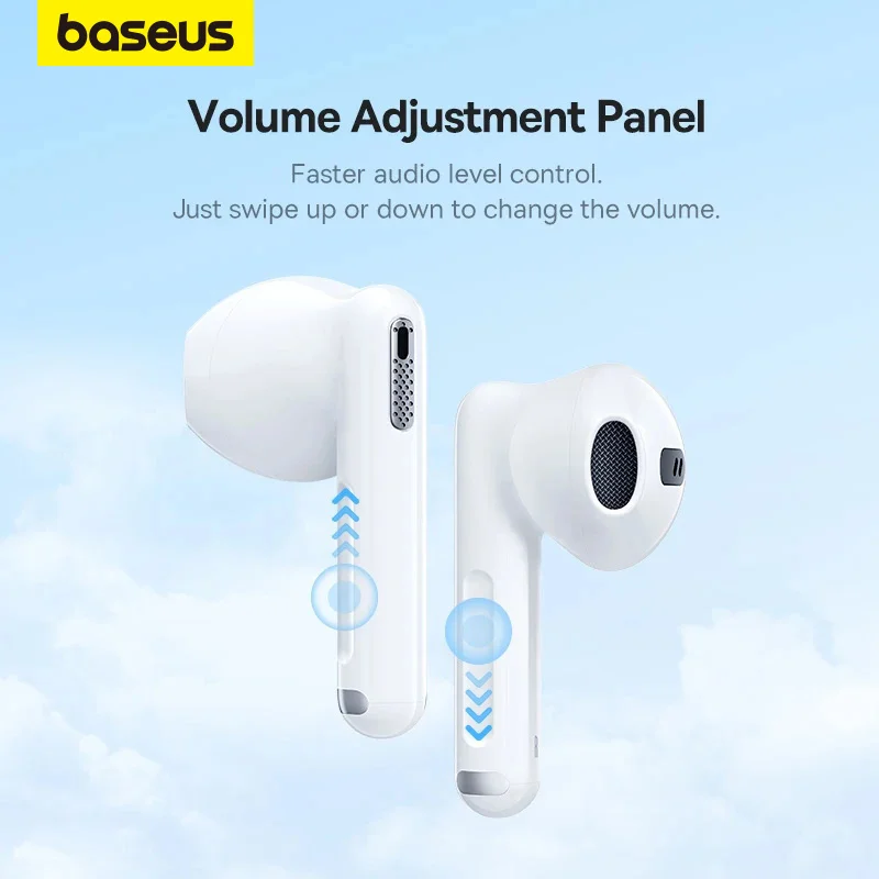 Baseus WX5 настоящие беспроводные наушники Bluetooth 5 3 0 06 'низкая задержка TWS 4-Mic ENC