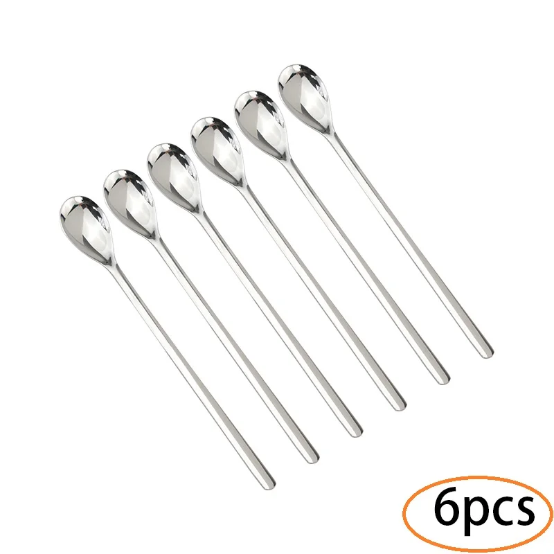 

Комплект из 6 нержавеющих ложек для кофе BBO+1 9 дюймов