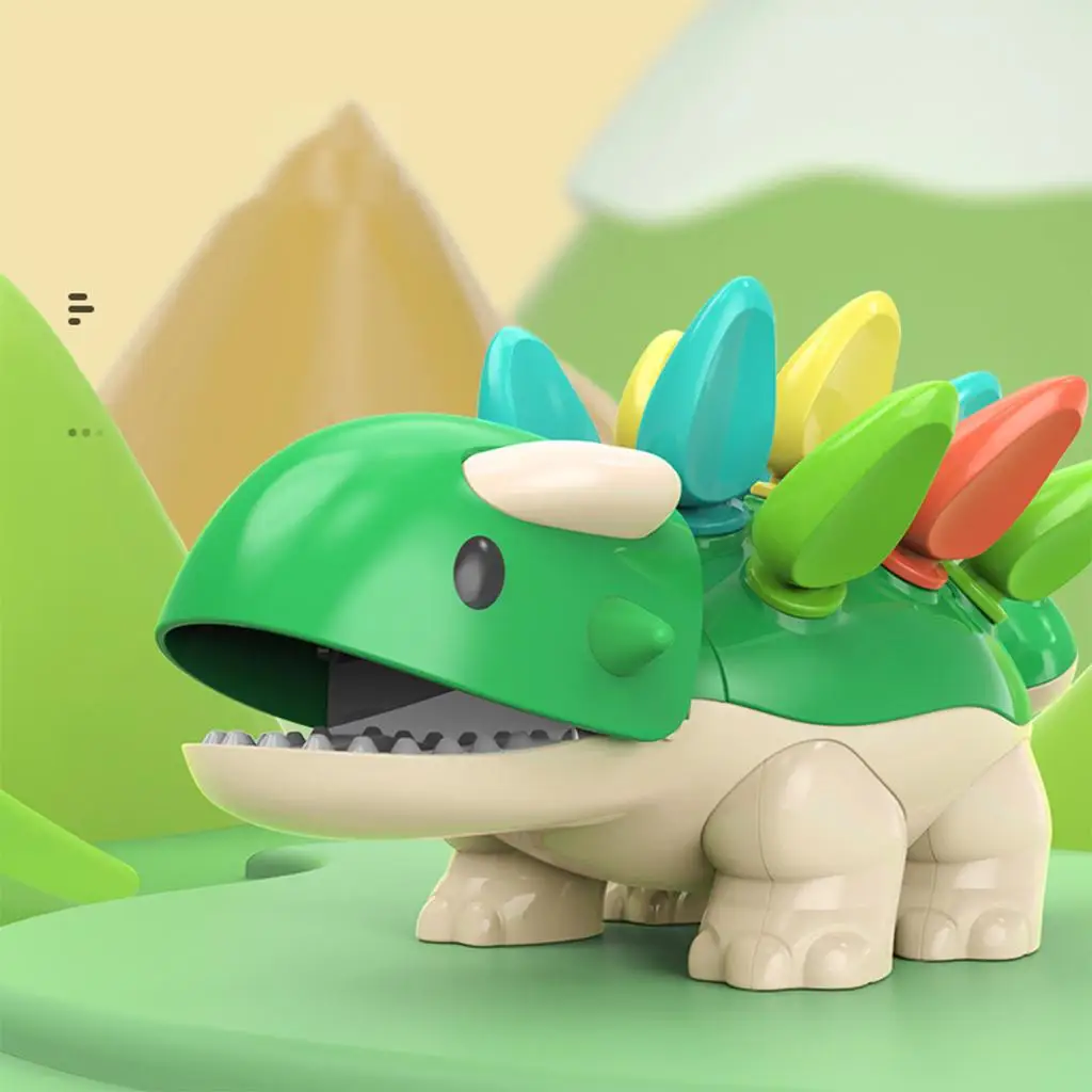 

The Fine Motor Dinosaur Baby Learning Toy with Numbers and Storage Sensory Toys