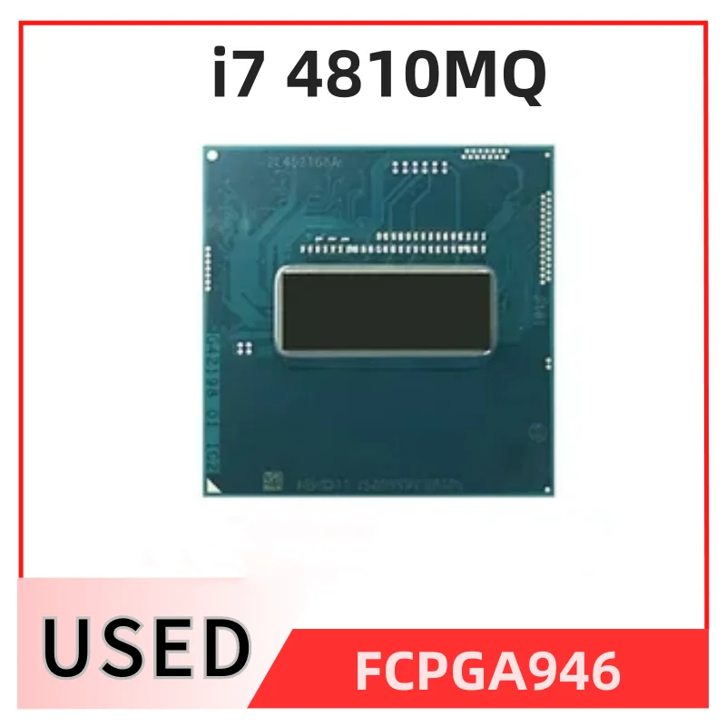 

Core i7 4810MQ SR1PV CPU i7-4810MQ processor 2.8GHz-3.8GHz L3=6M Quad core